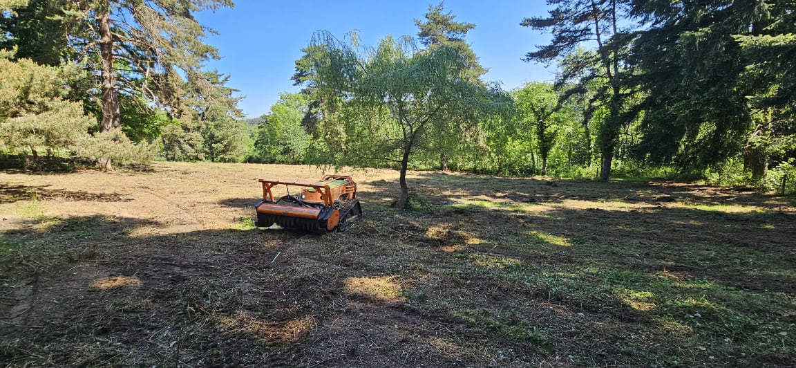 Broyeur pour terrain en friche