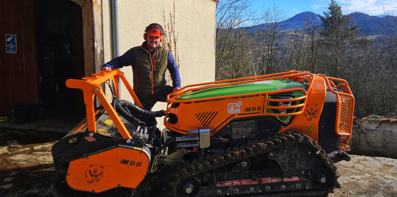 Débroussaillage, broyage en Haute-Loire